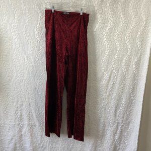 Vintage Mehari Made in Italy Corduroy soft style wide legs pants SZ 44